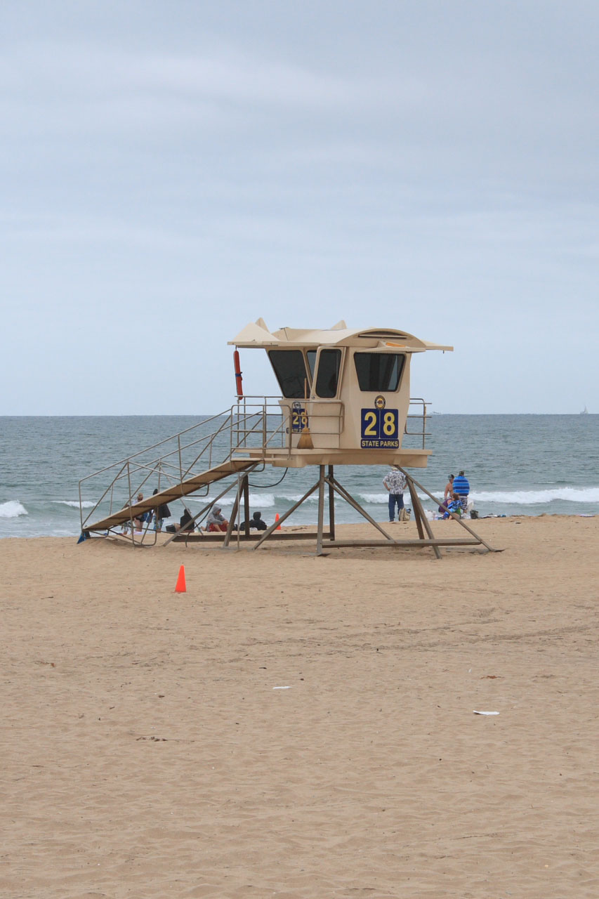 lifeguard station tower free photo