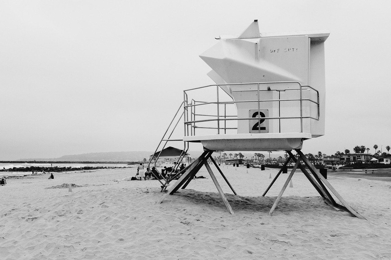 lifesaver lifeguard beach free photo