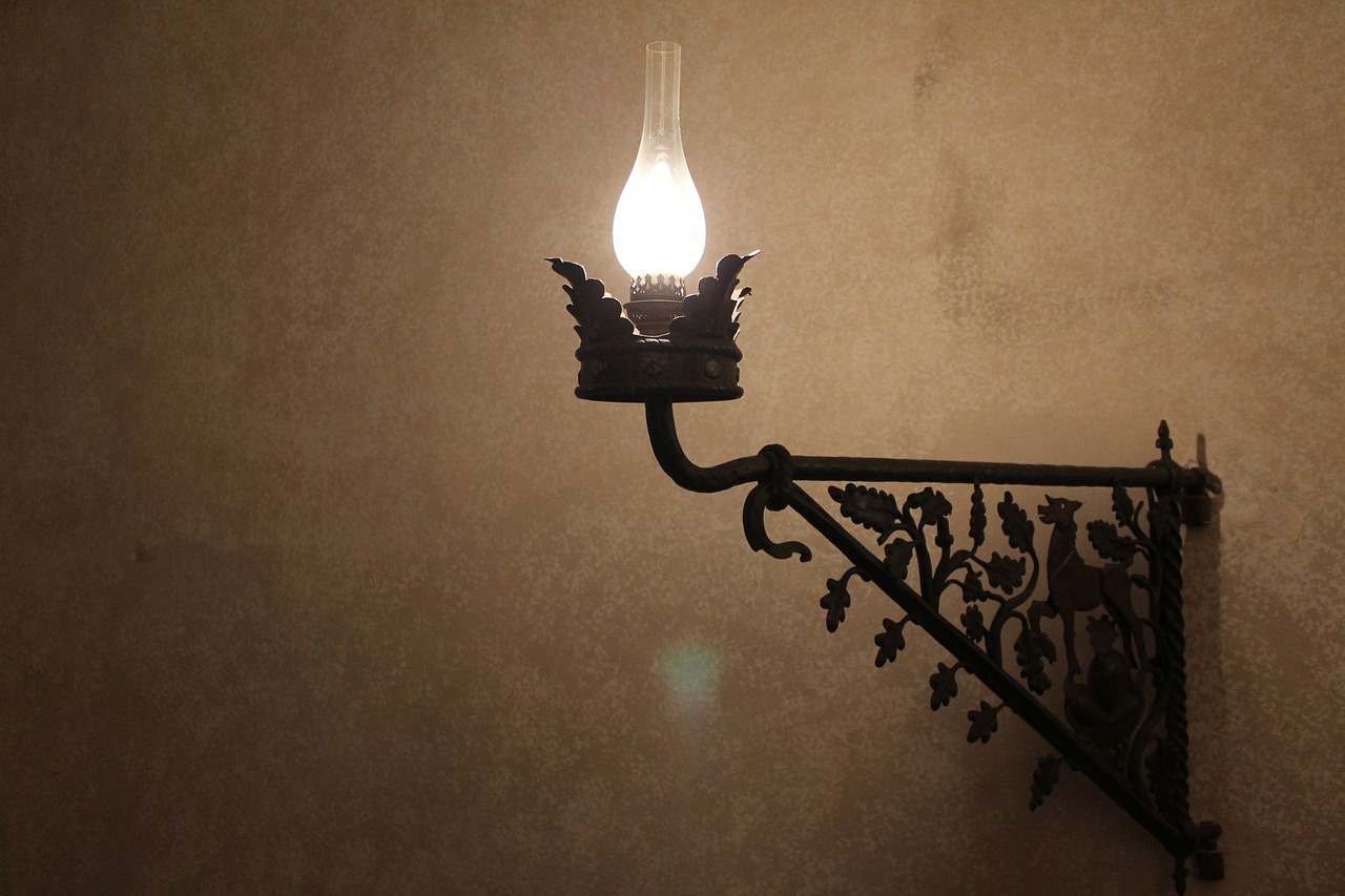 light lamp castle free photo