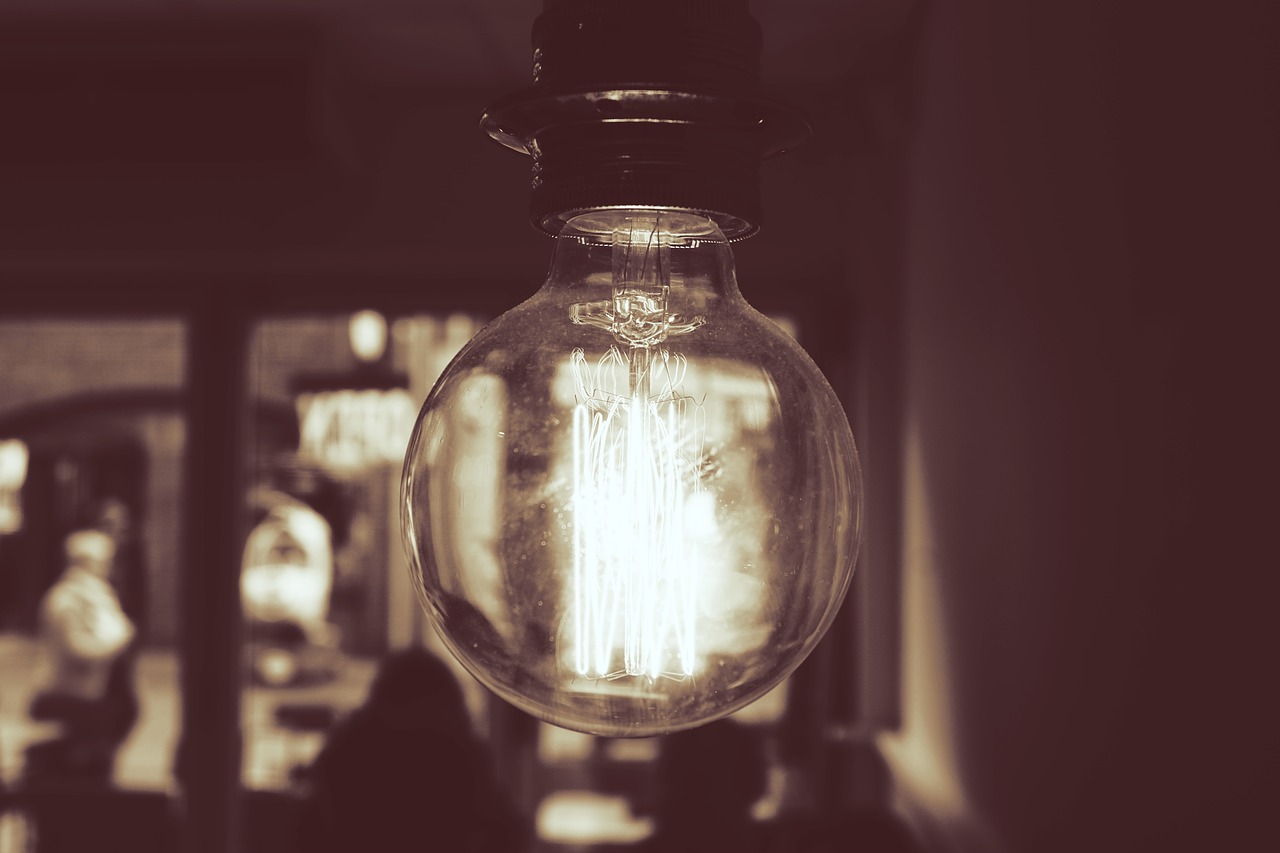 light bulb filaments free photo