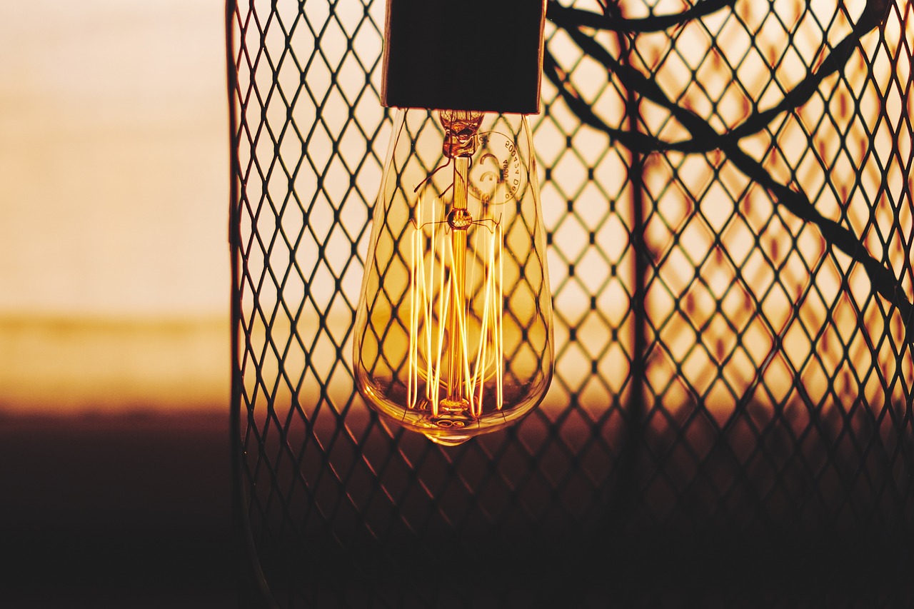 light bulb design free photo