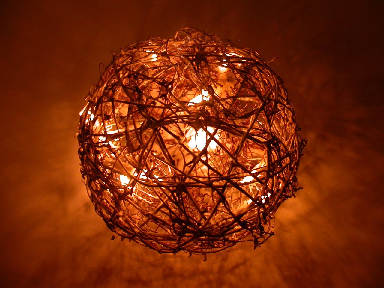 light ball decoration free photo