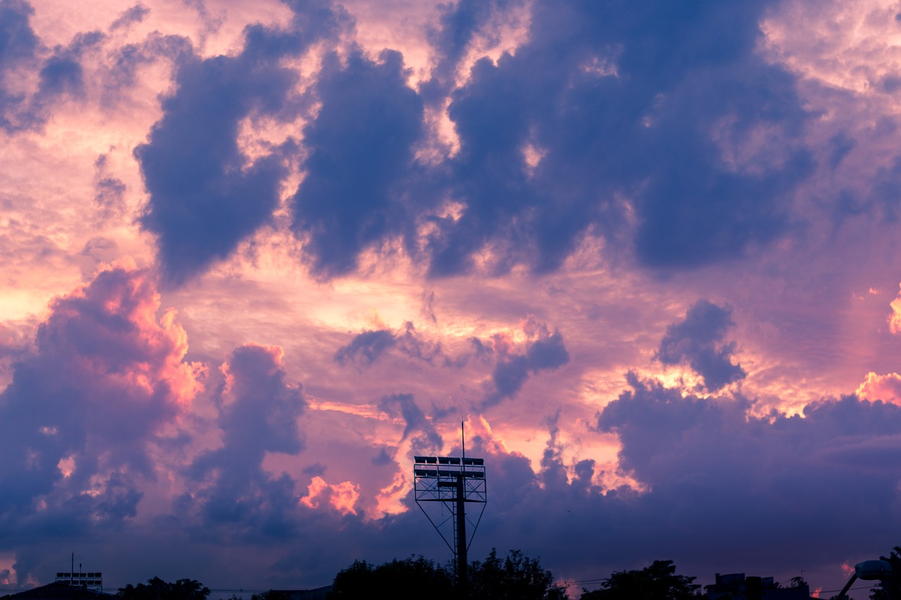 light  clouds  sky free photo