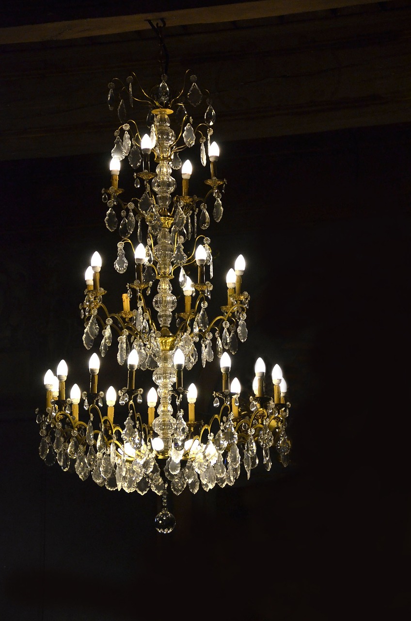 light chandelier suspension free photo