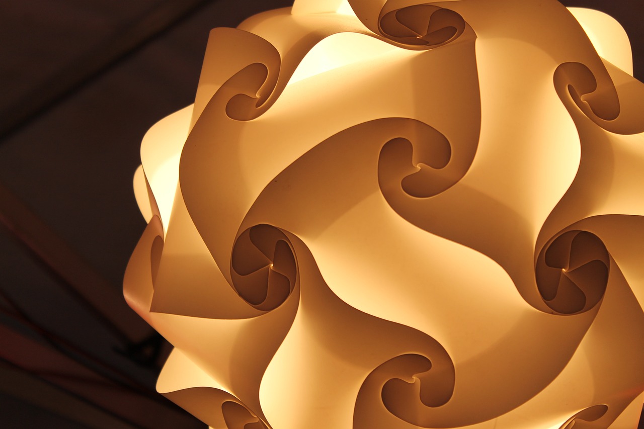 light shapes design free photo