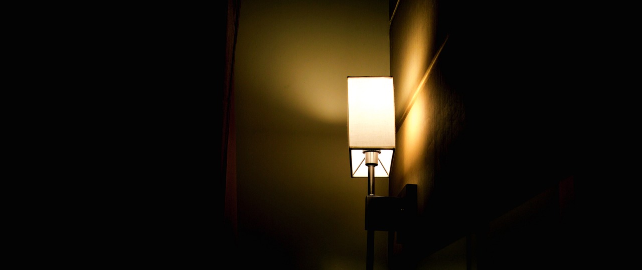 light lamp dark free photo