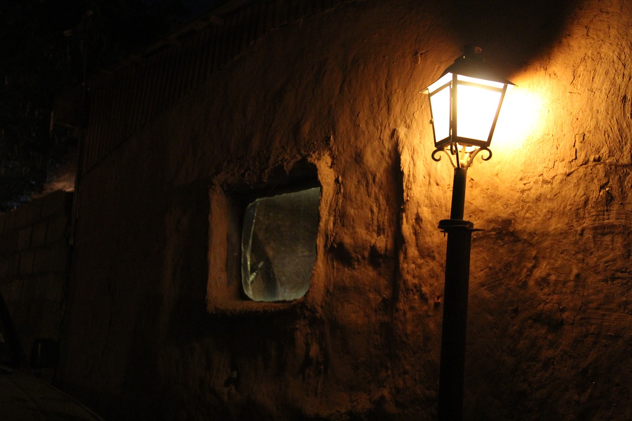 light lantern night free photo