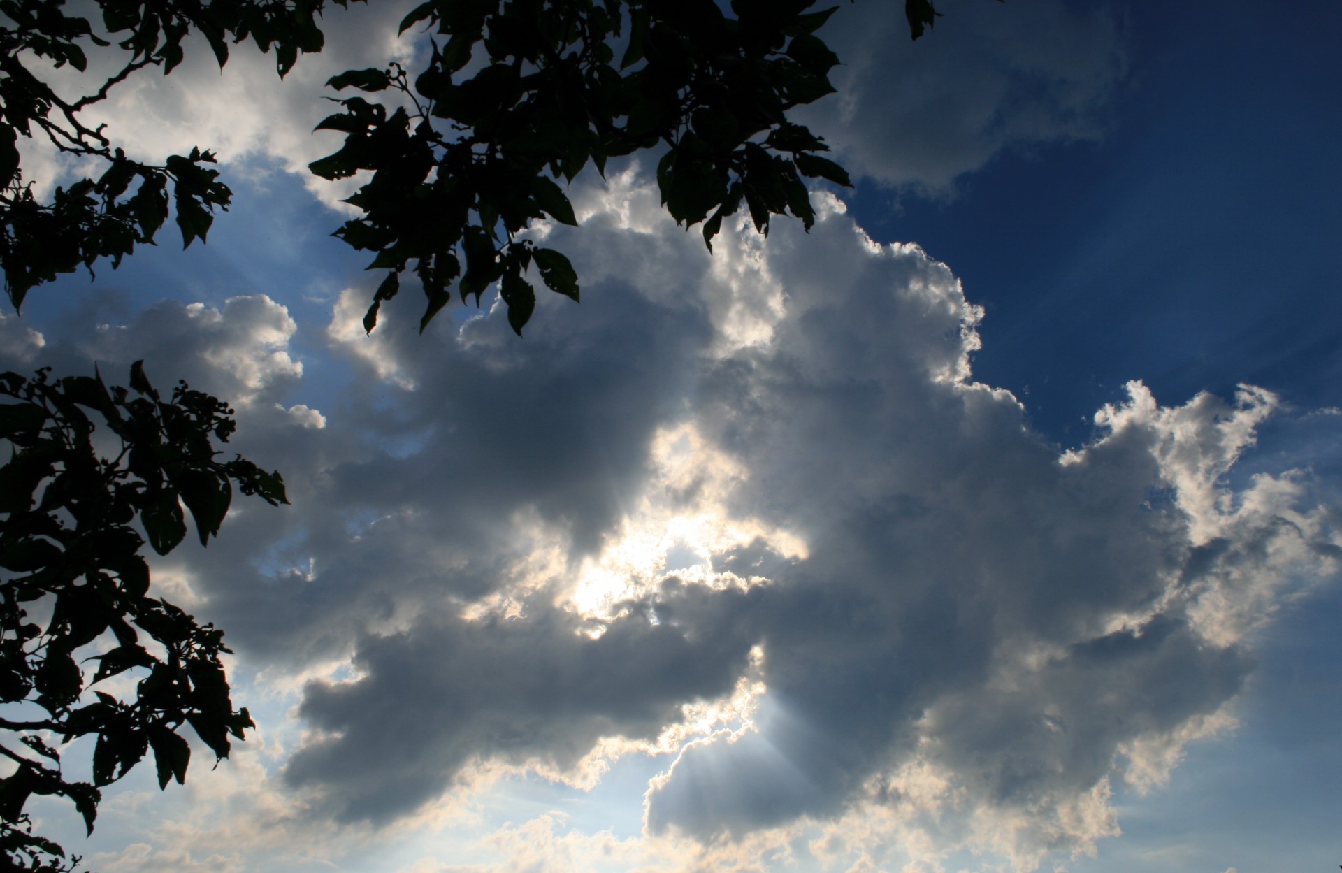 sky clouds light free photo