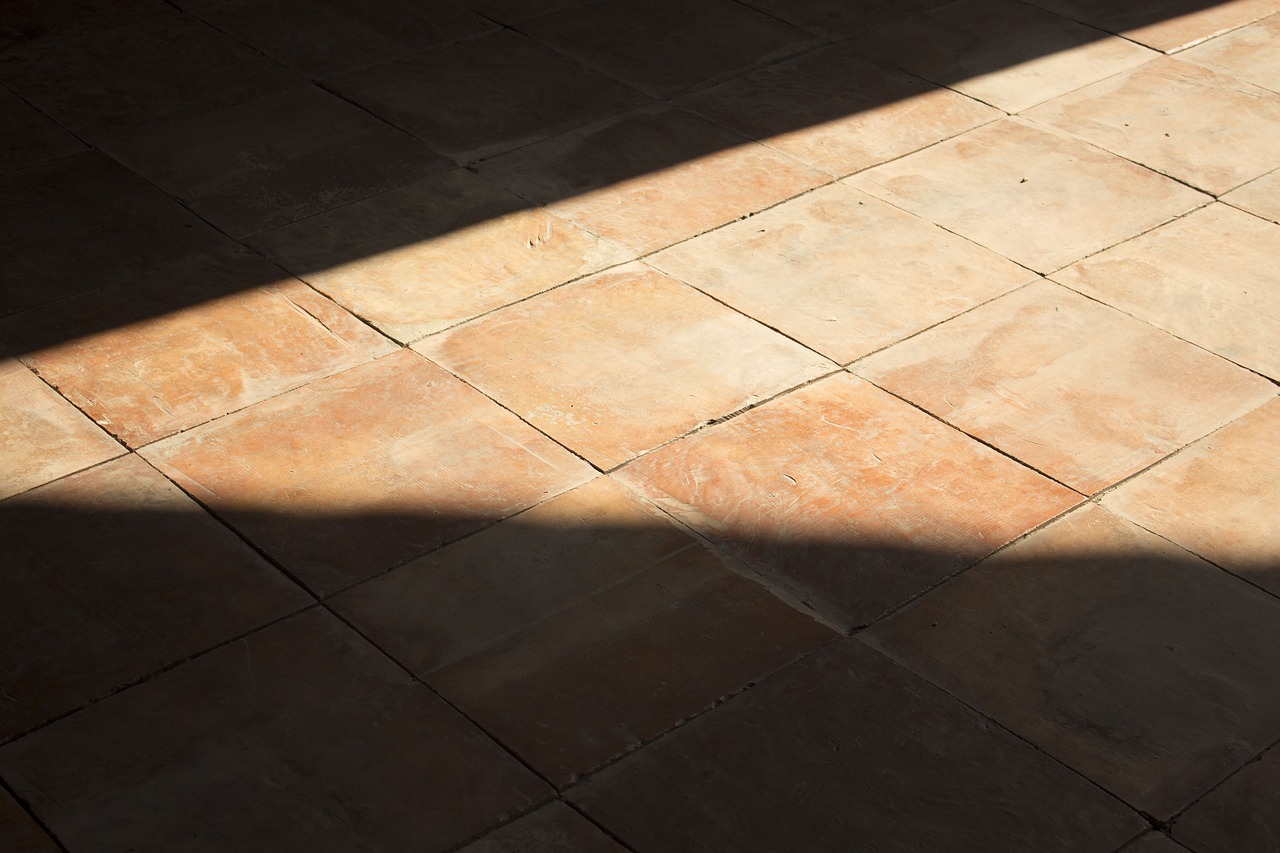 light and shadow floor tiles staggered free photo