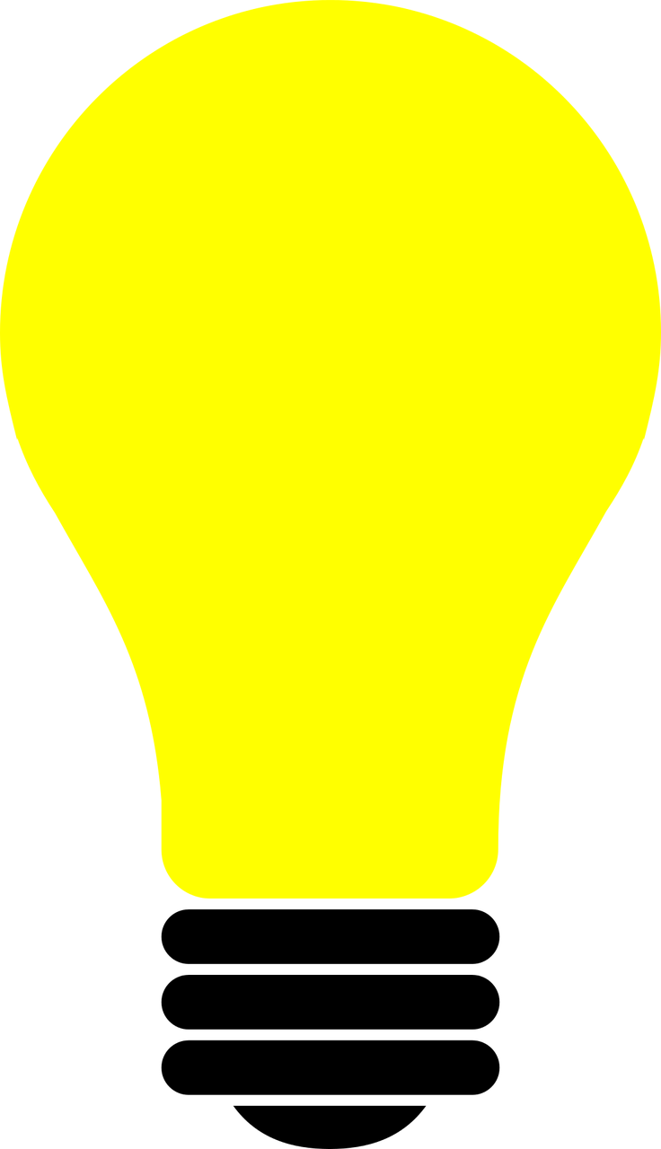 light bulb bulb icon free photo