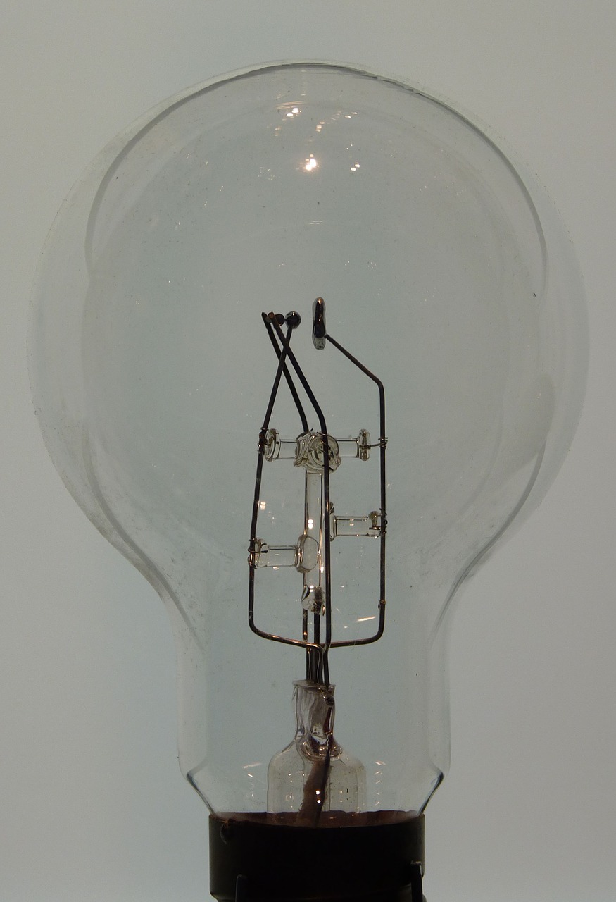 light bulb old lamp free photo