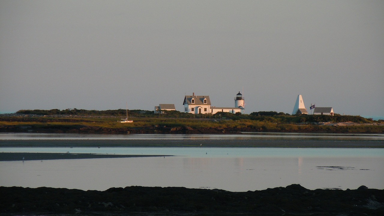 light house ocean maine free photo