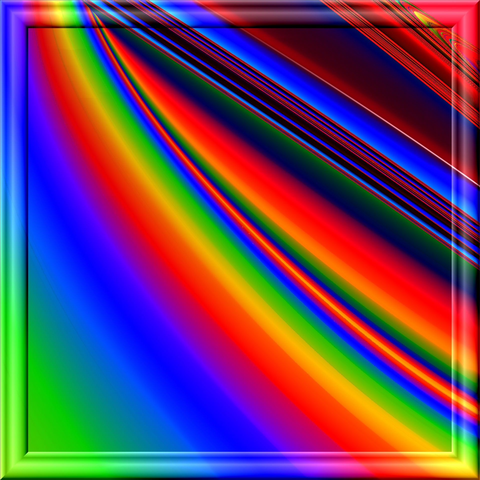 color fractal light free photo