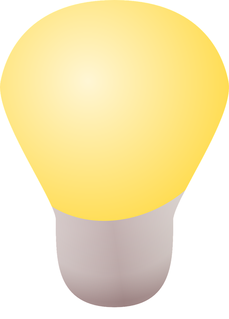 lightbulb idea symbol free photo