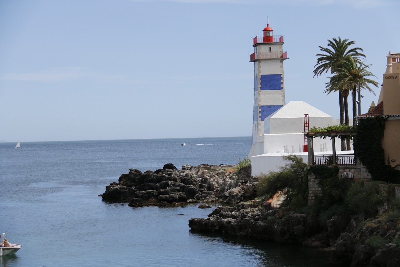 lighthouse cascais portugal free photo