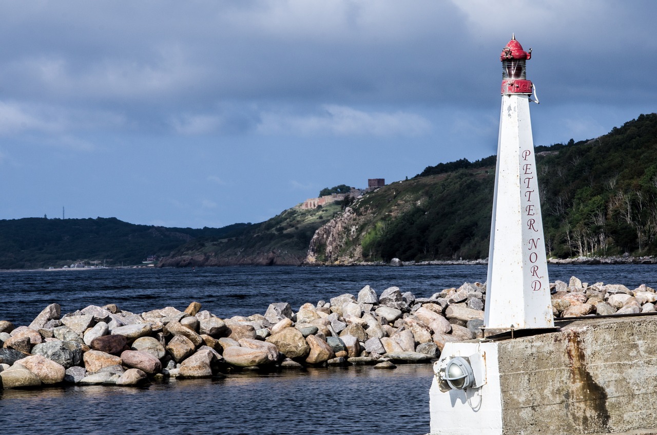 lighthouse sea coast free photo