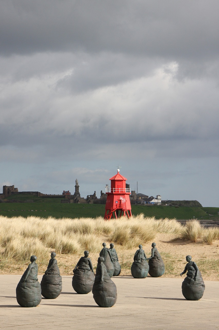 lighthouse figures sculptures free photo