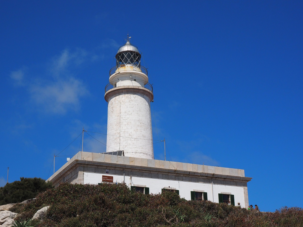 lighthouse cap formentor mallorca free photo