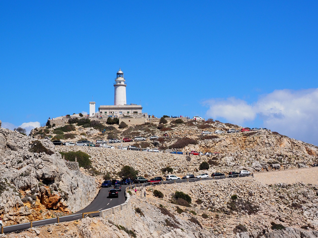 lighthouse cap formentor mallorca free photo