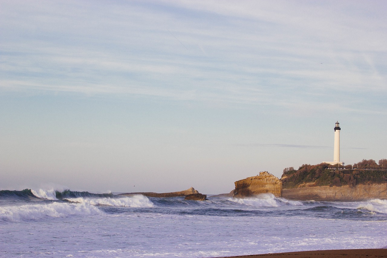 lighthouse sea coast free photo