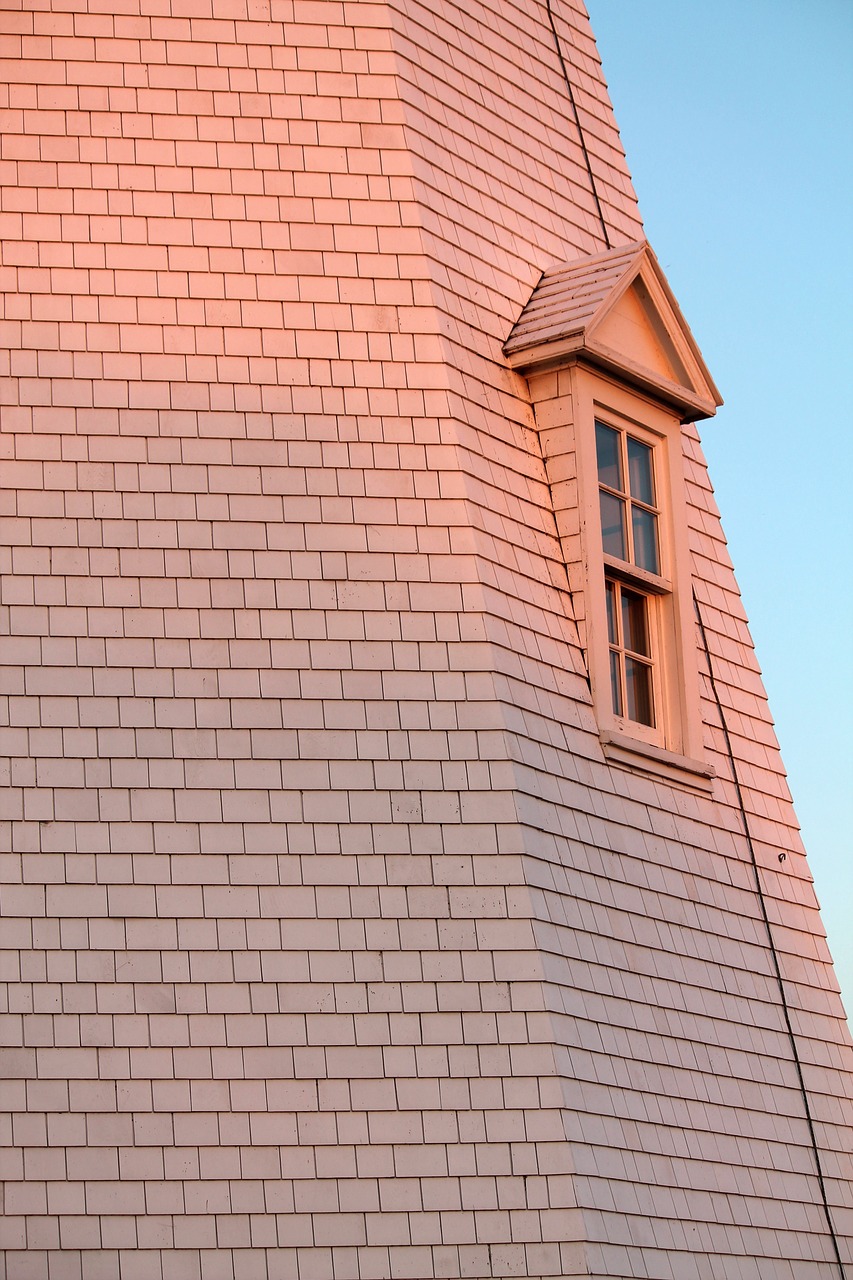 lighthouse sunset landmark free photo