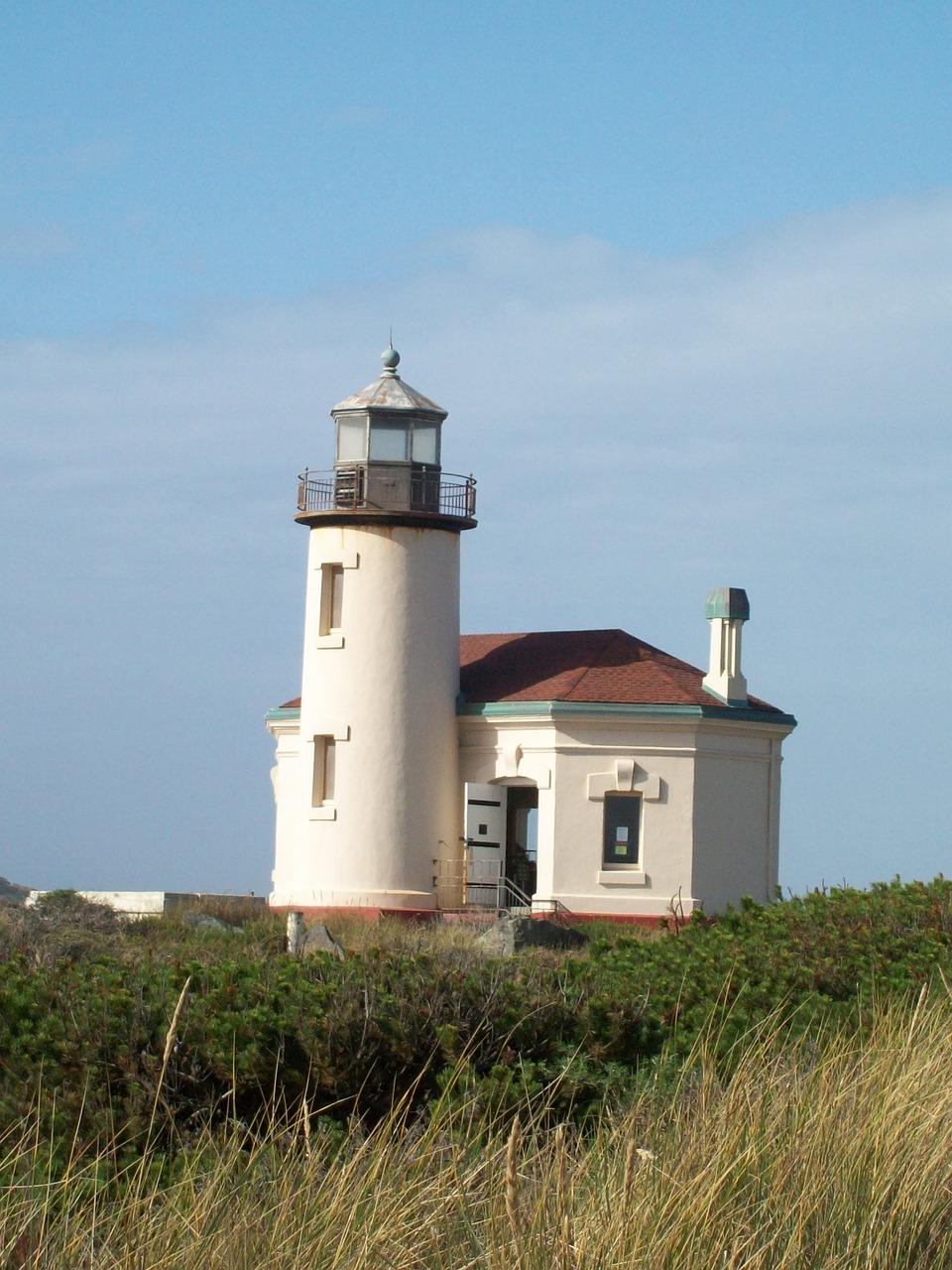lighthouse coast oregon free photo