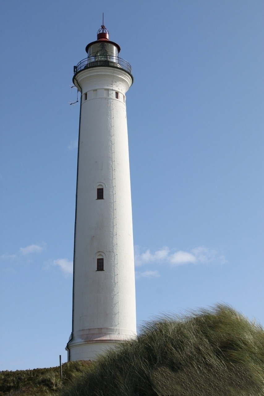 lighthouse north sea coast free photo