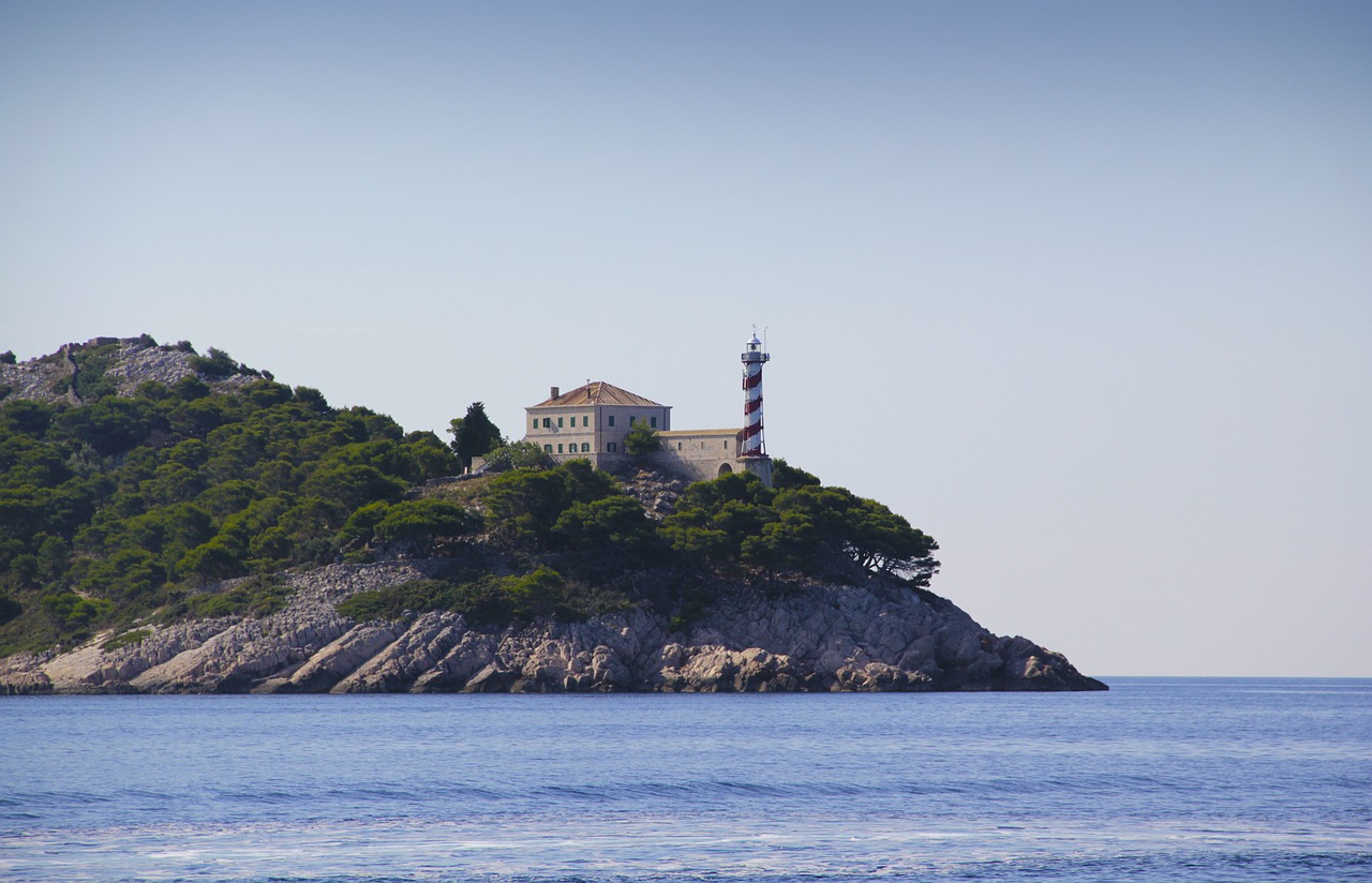 lighthouse croatia sestrice free photo