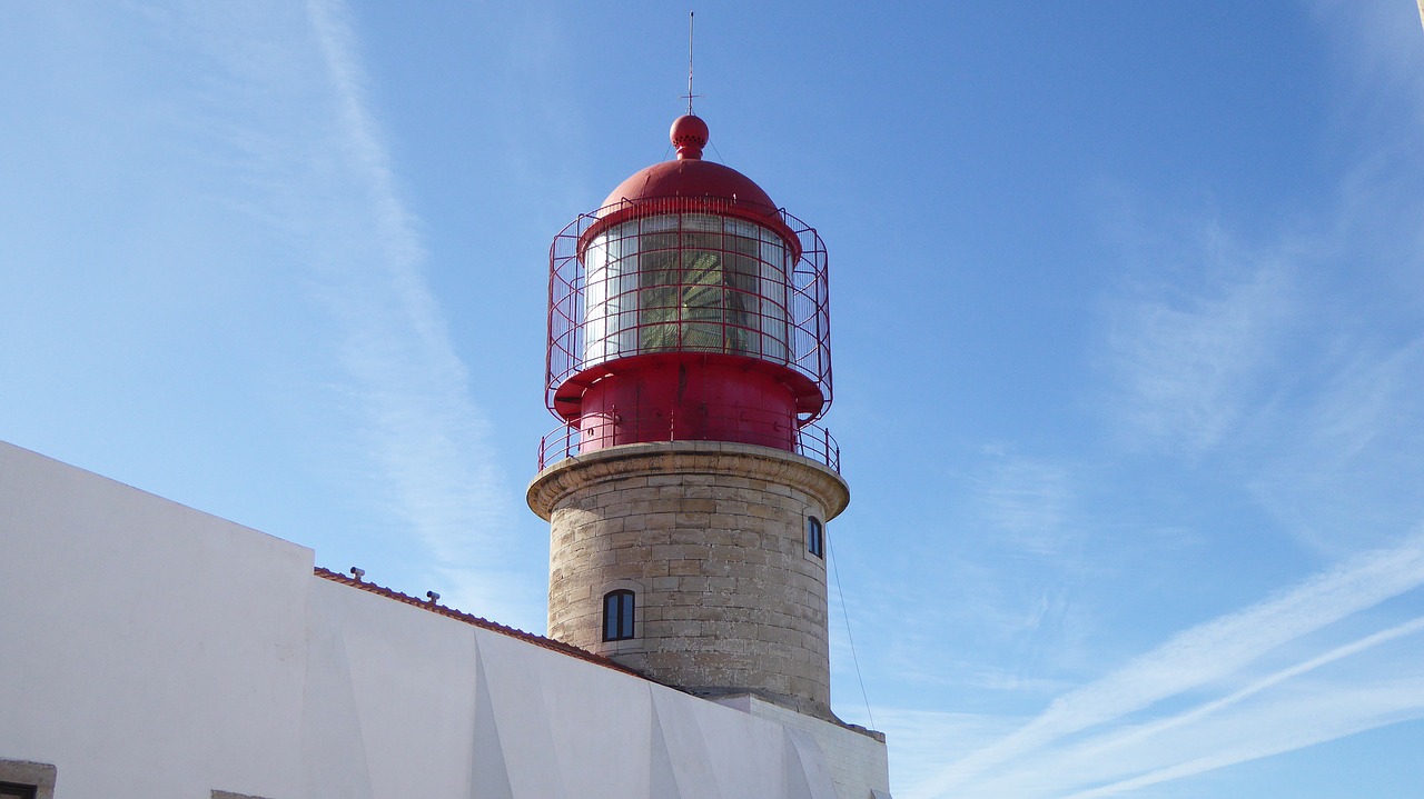 lighthouse sagres southern tip of portugal free photo