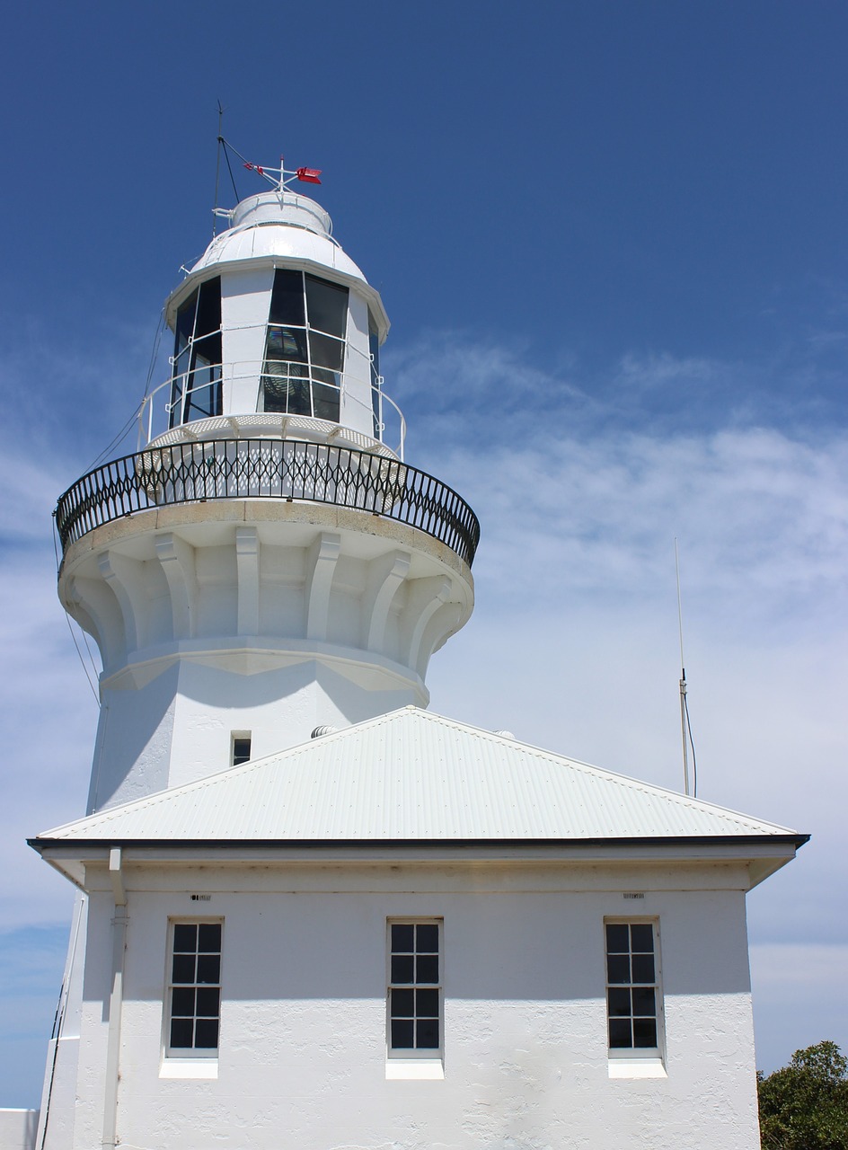 lighthouse white tasmania free photo