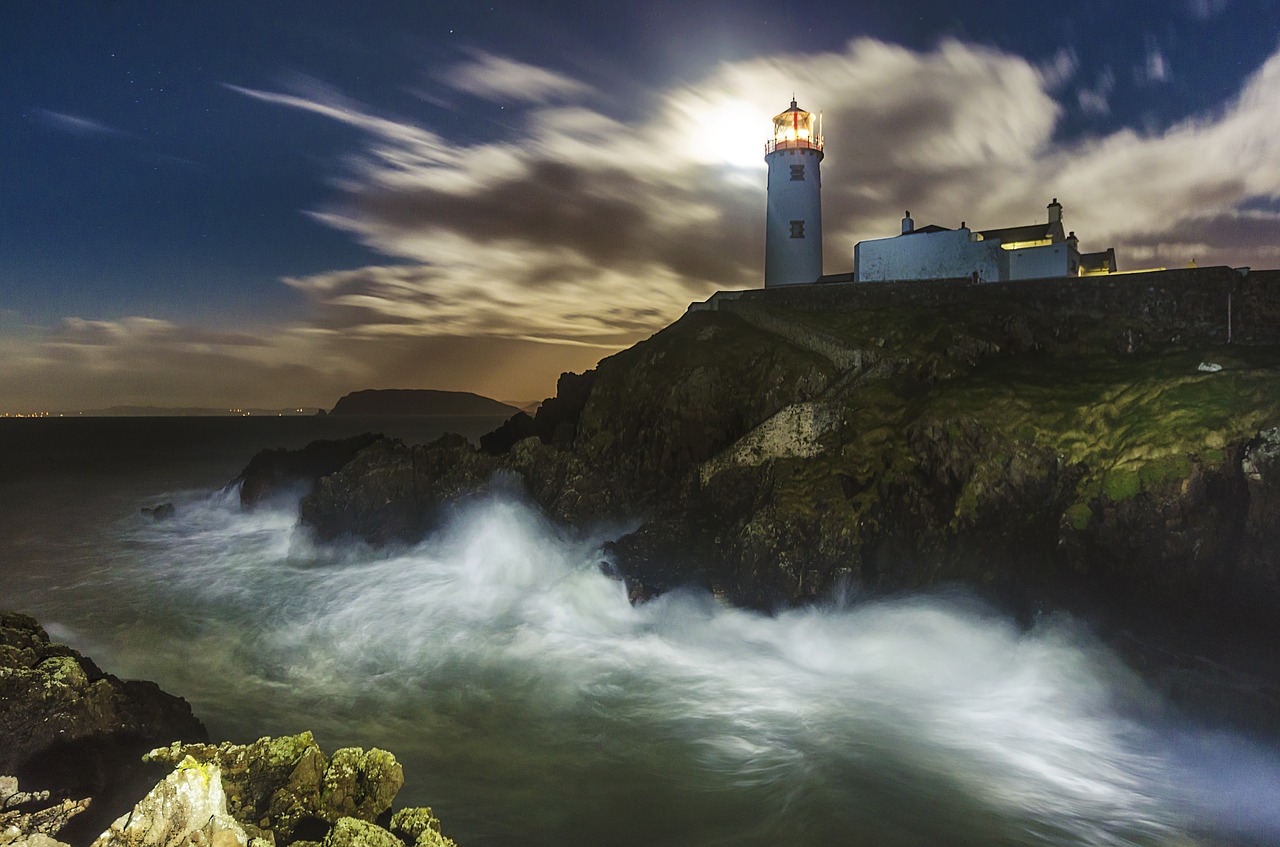 lighthouse fanad ireland free photo