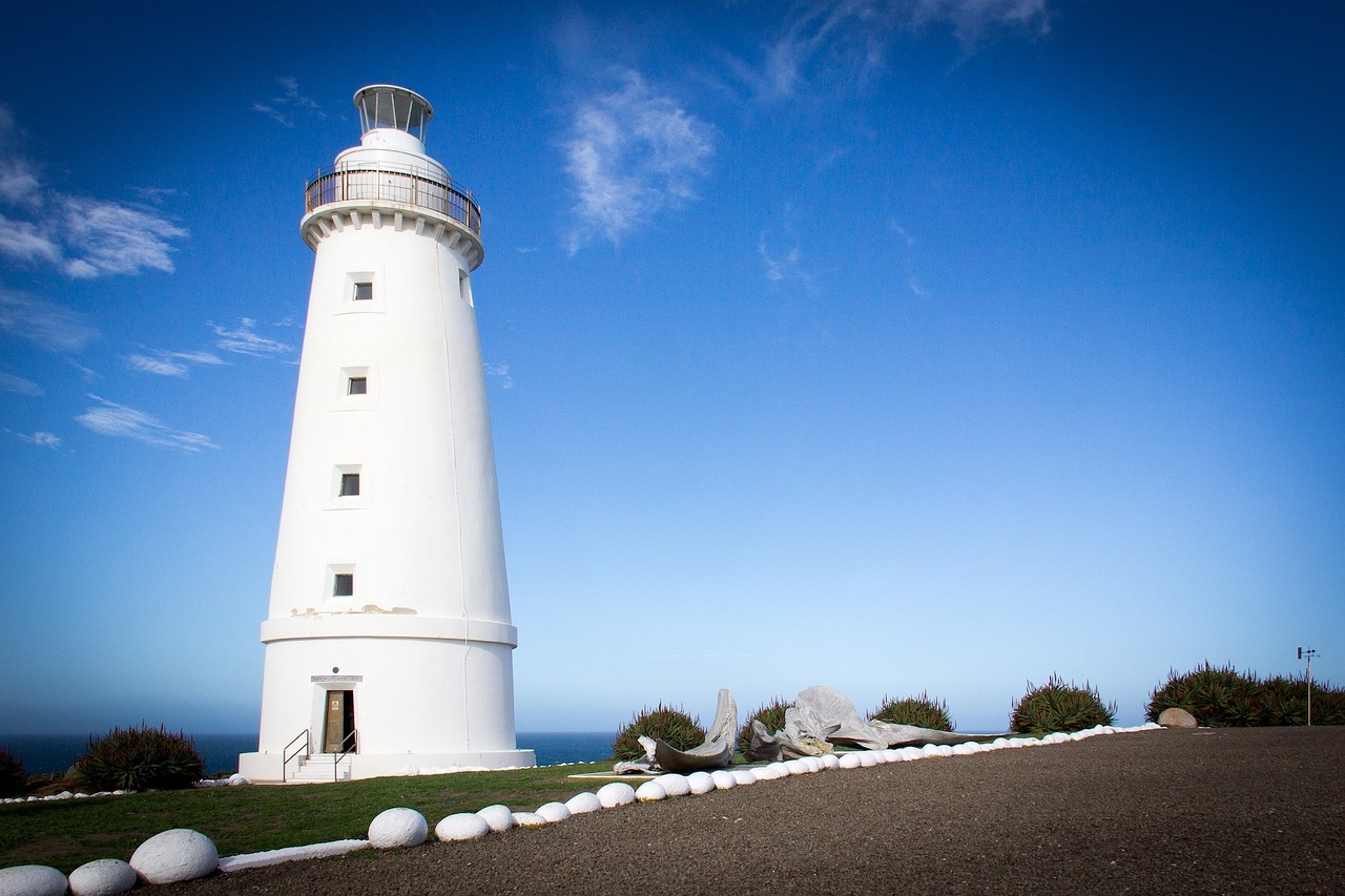 lighthouse kangaroo island coast free photo