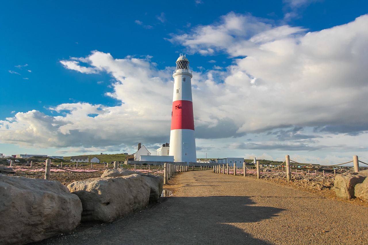 lighthouse portland ocean free photo