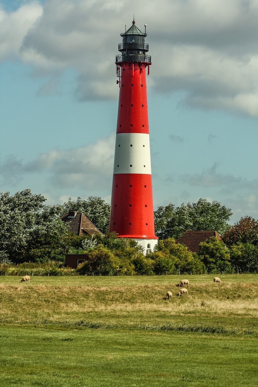 lighthouse pellworm island free photo