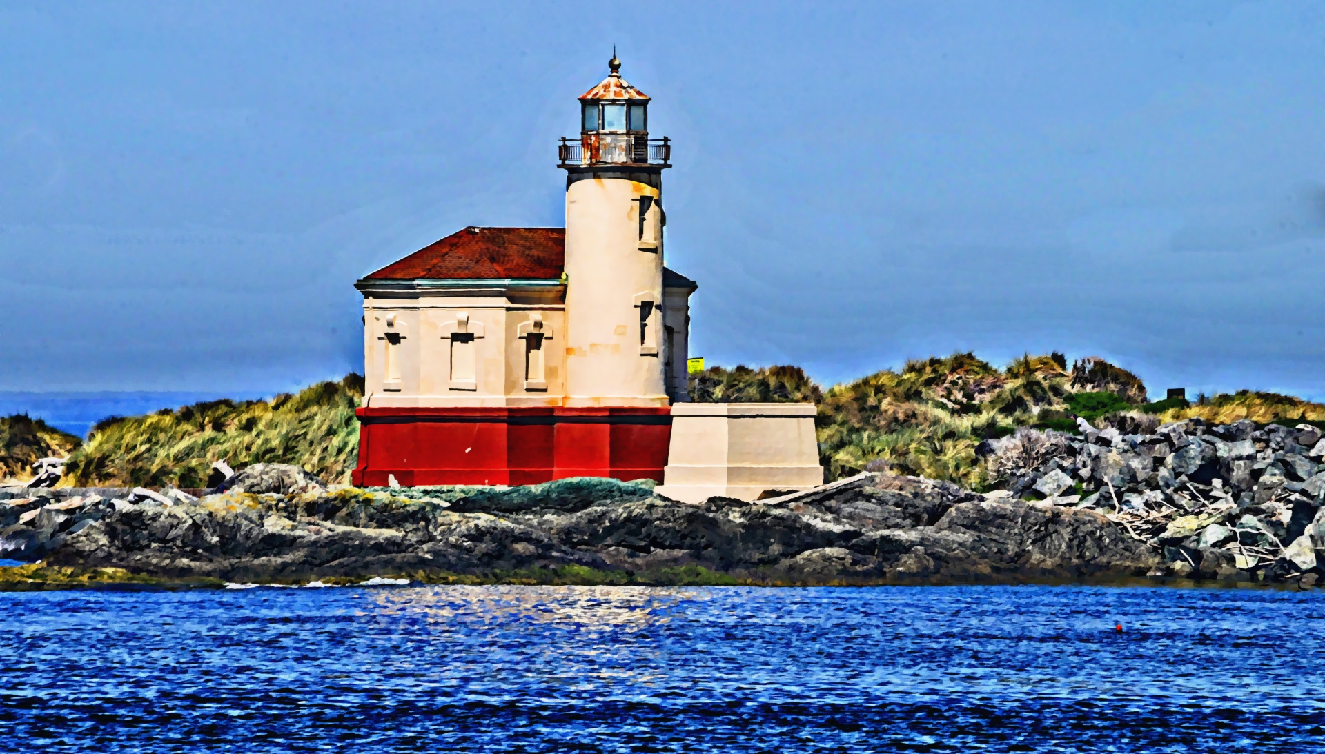 lighthouse lighthouses red white free photo