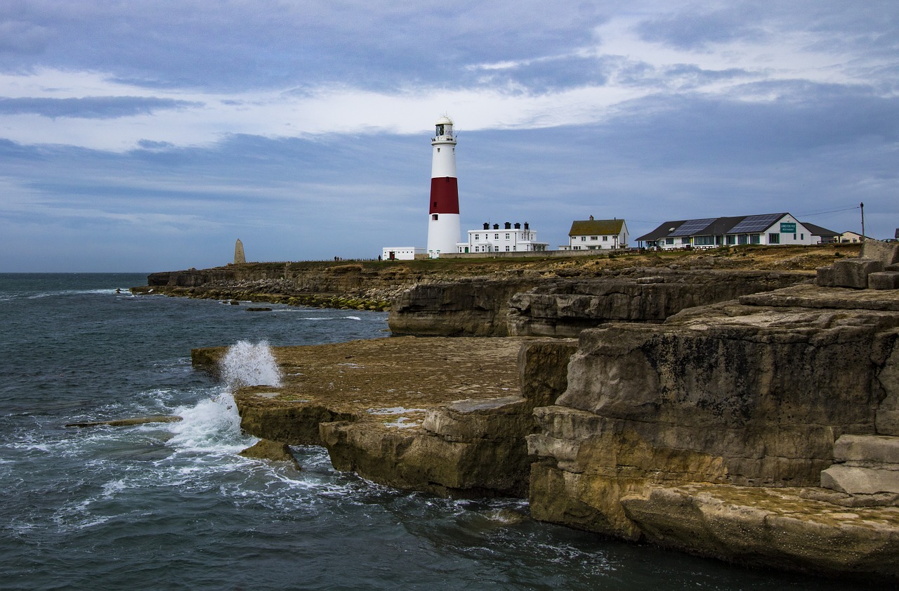 lighthouse portland bill dorset free photo