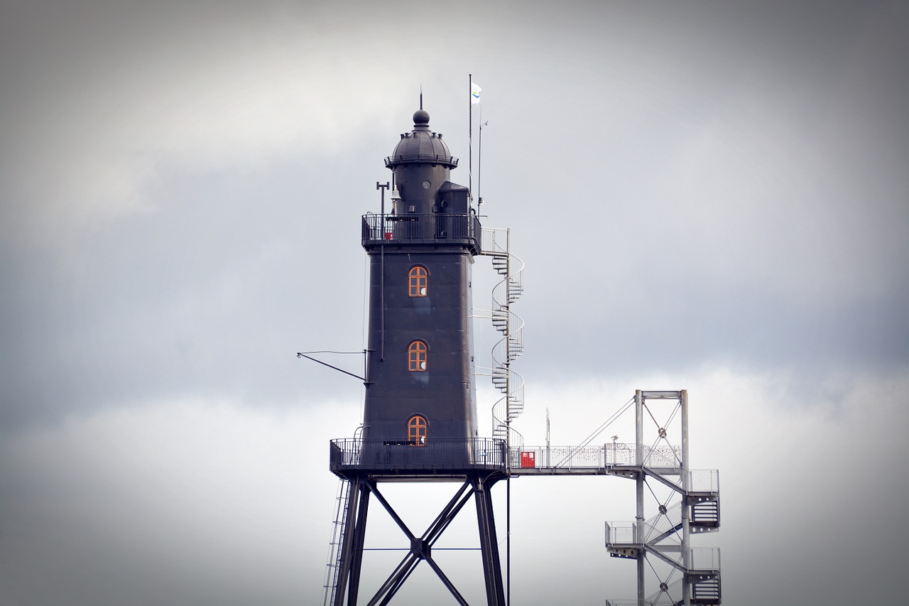 lighthouse dorum old lighthouse free photo