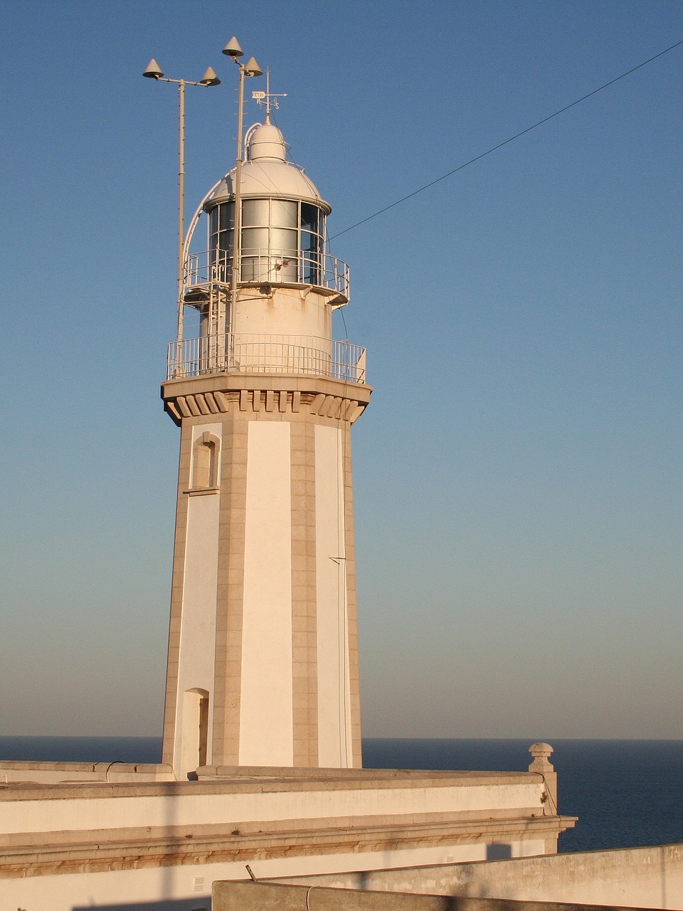 lighthouse spain building free photo