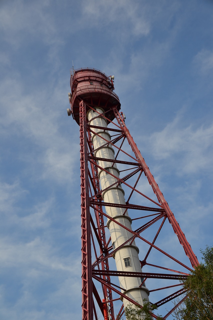 lighthouse north sea sky free photo