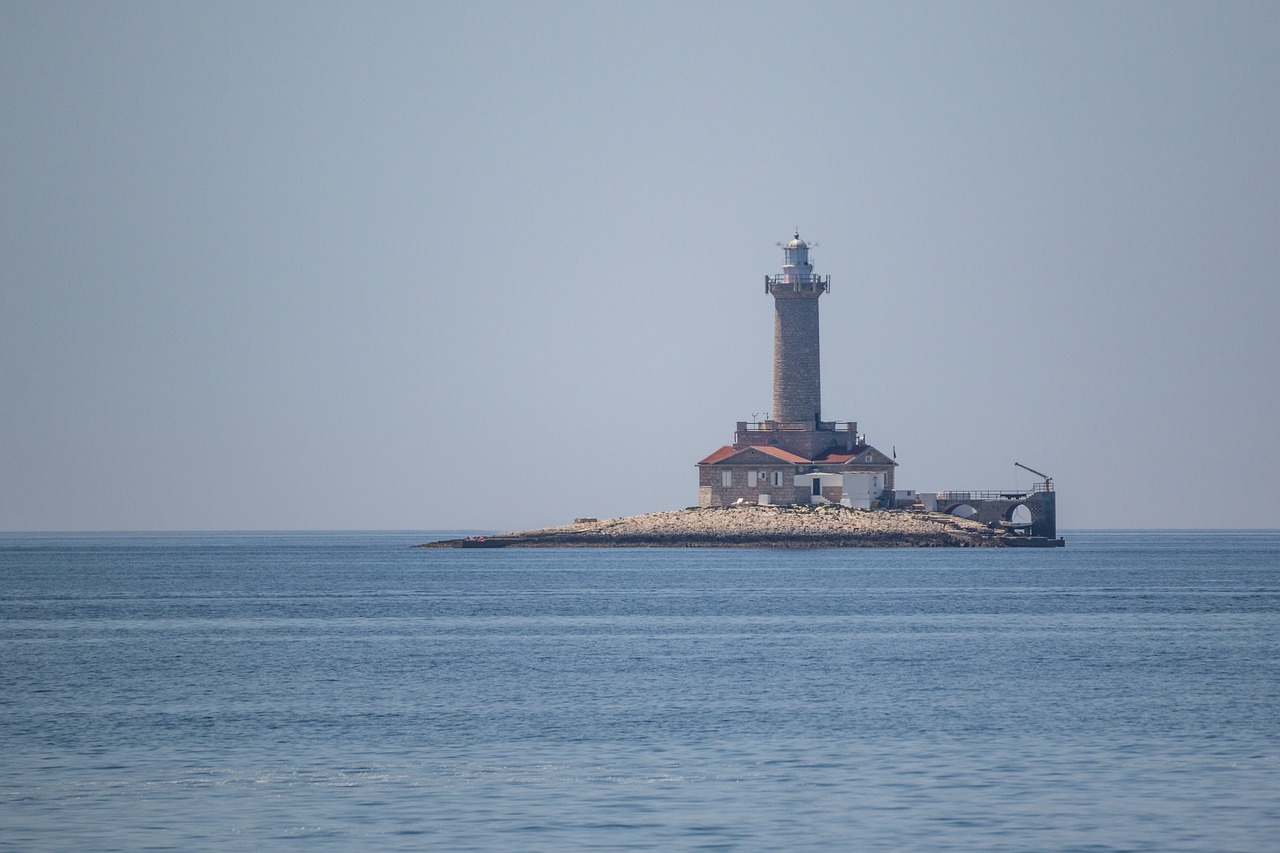 lighthouse sea croatia free photo