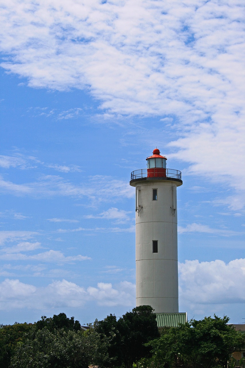 lighthouse white tall free photo