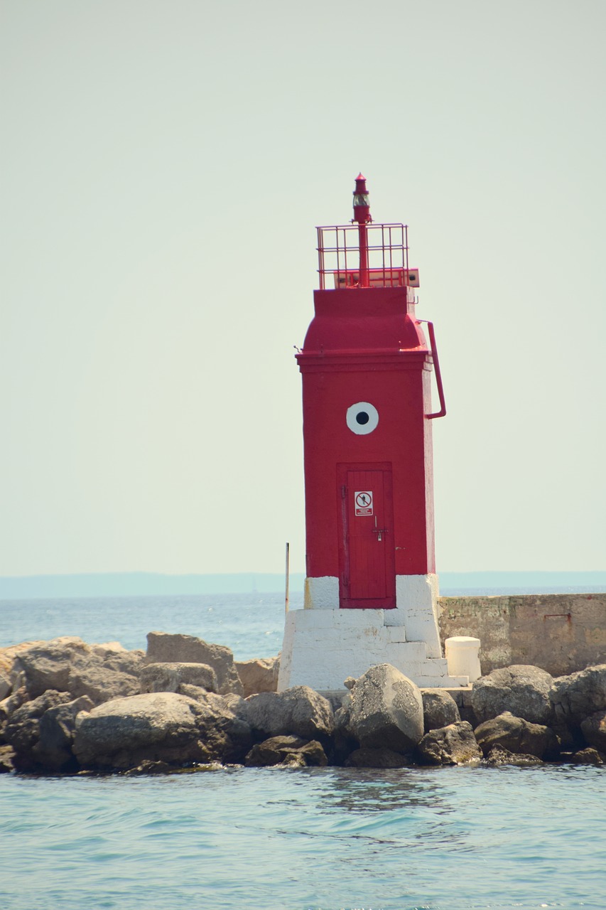 lighthouse sea landscape free photo