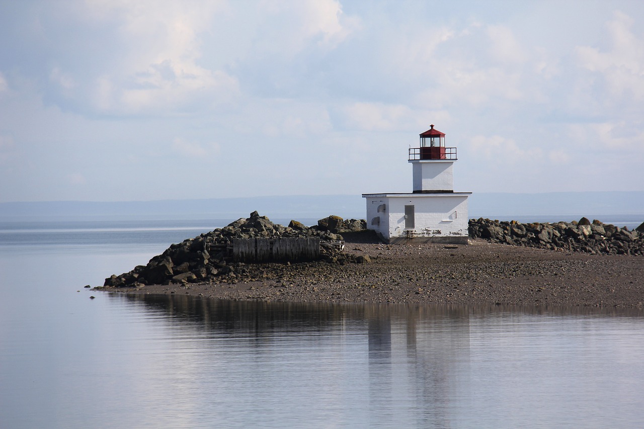 lighthouse ocean sea free photo