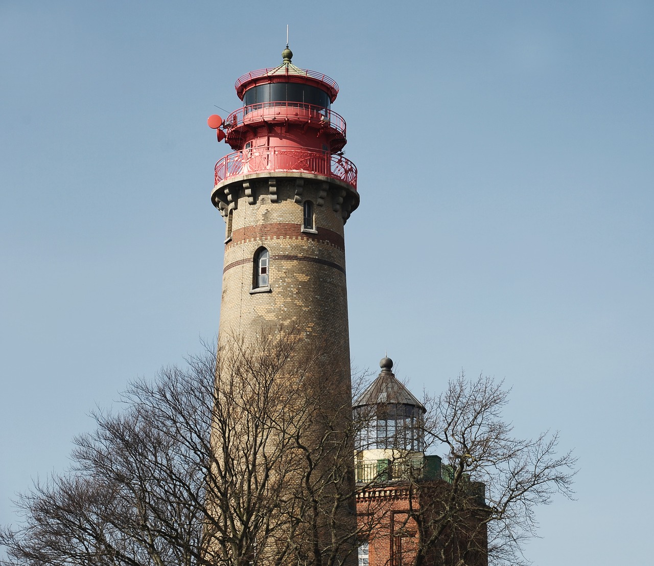 lighthouse cape arkona coast free photo