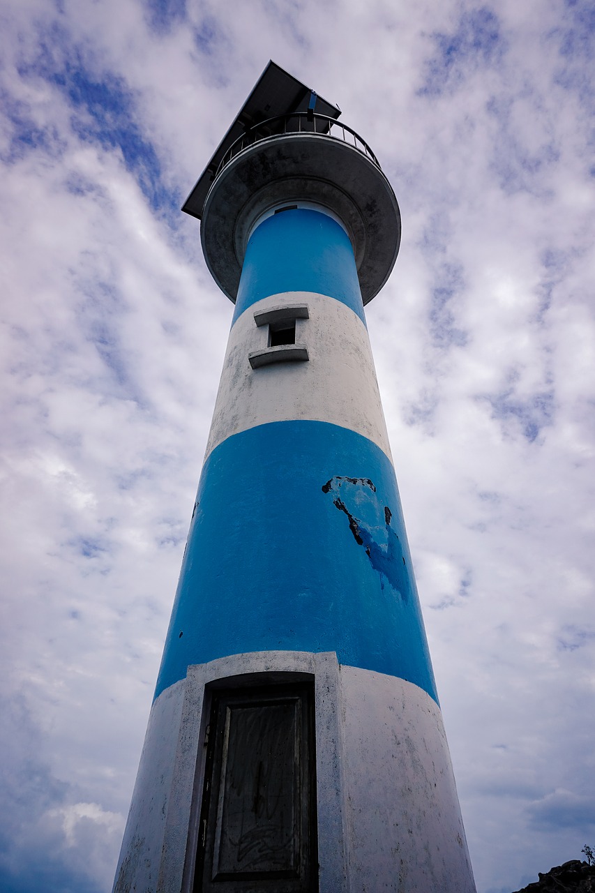 lighthouse blue high free photo