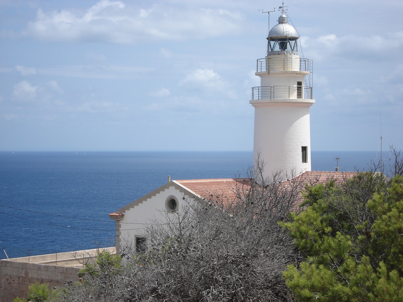 balearic islands mallorca lighthouse free photo