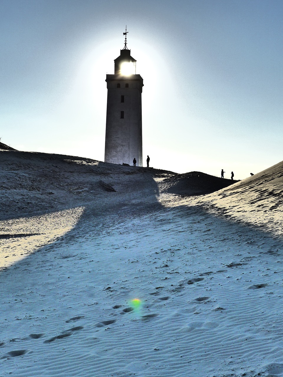 lighthouse lønstrup denmark free photo