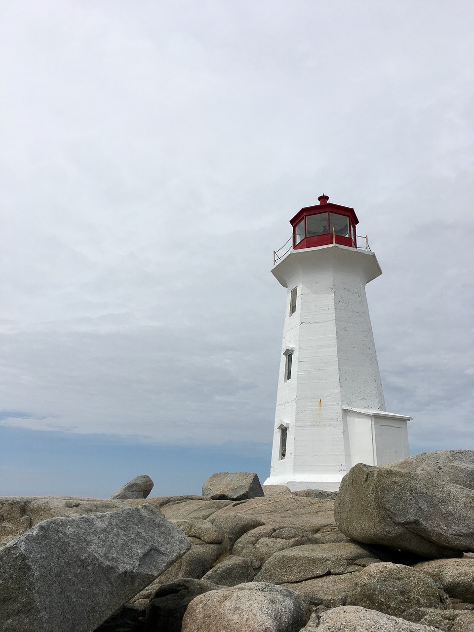 lighthouse coast nova scotia free photo