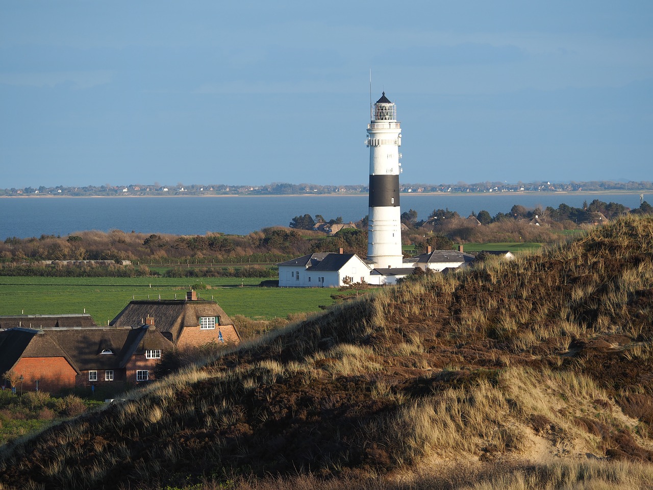 lighthouse sylt northern friesland free photo