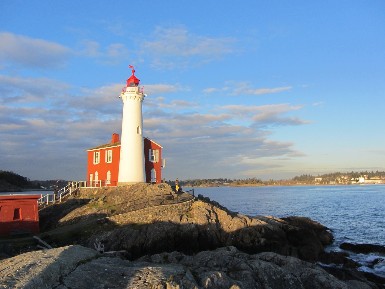 lighthouse vancouver pacific free photo